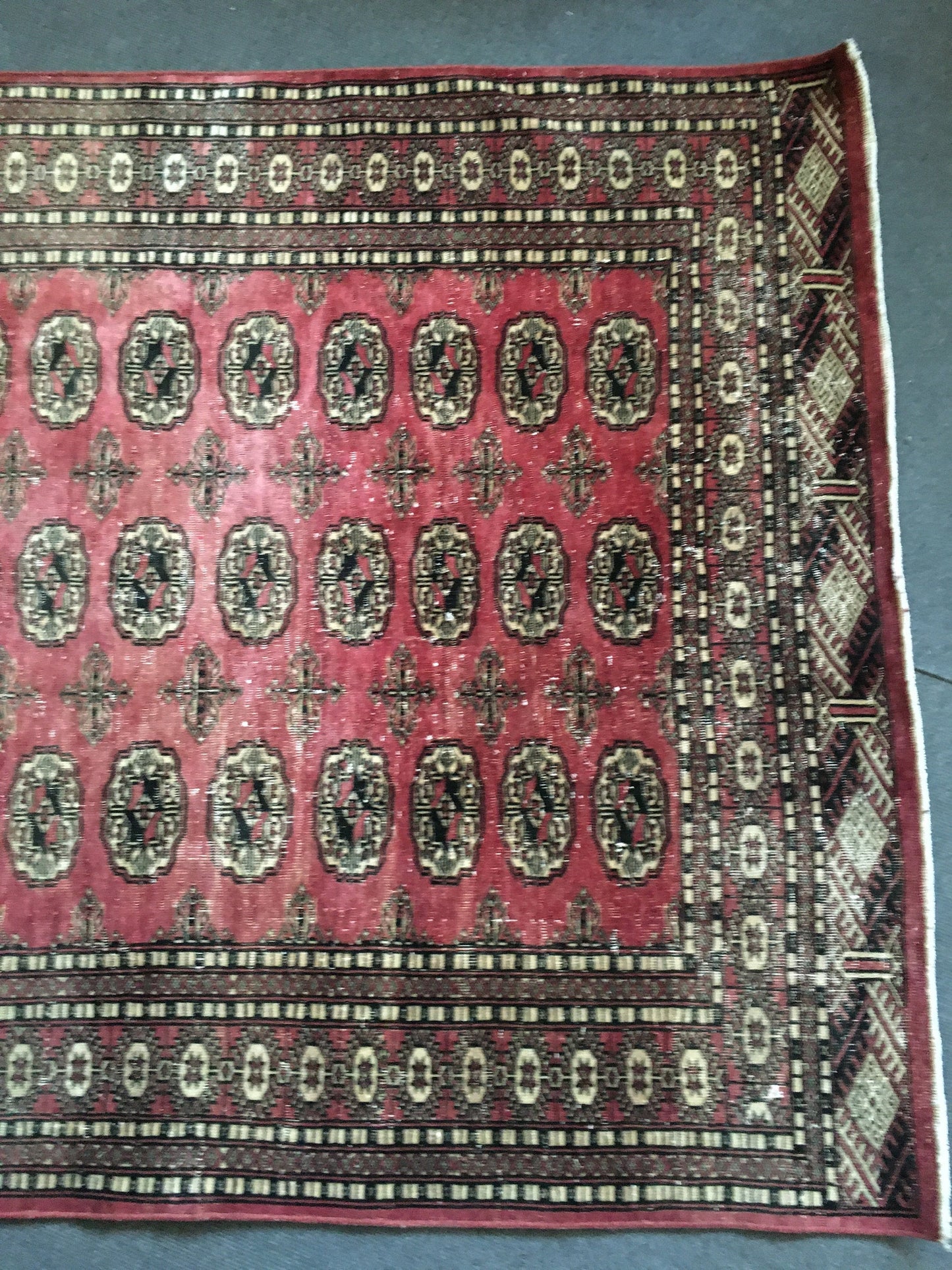 4x6 feet new turkish medium rug, vintage handmade red kitchen floor rug, soft oushak bedroom rug, oushak living room area large wool rugs