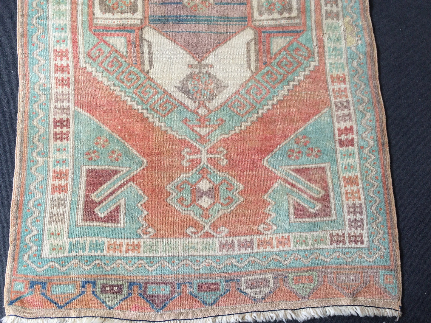 Rugs, Hand Made Rug, Oushak Rug, Turkish Rugs, Bohemian Rug, Oriental Turkish Rug, Farmhouse Rug, Vintage Rug, Wool Oushak Rug Wool Rugs