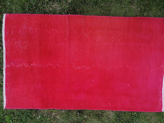 Turkısh rug vıntage rug, vıntage turkısh rug, hand made rug,wool rug 4'1x2'4 feet