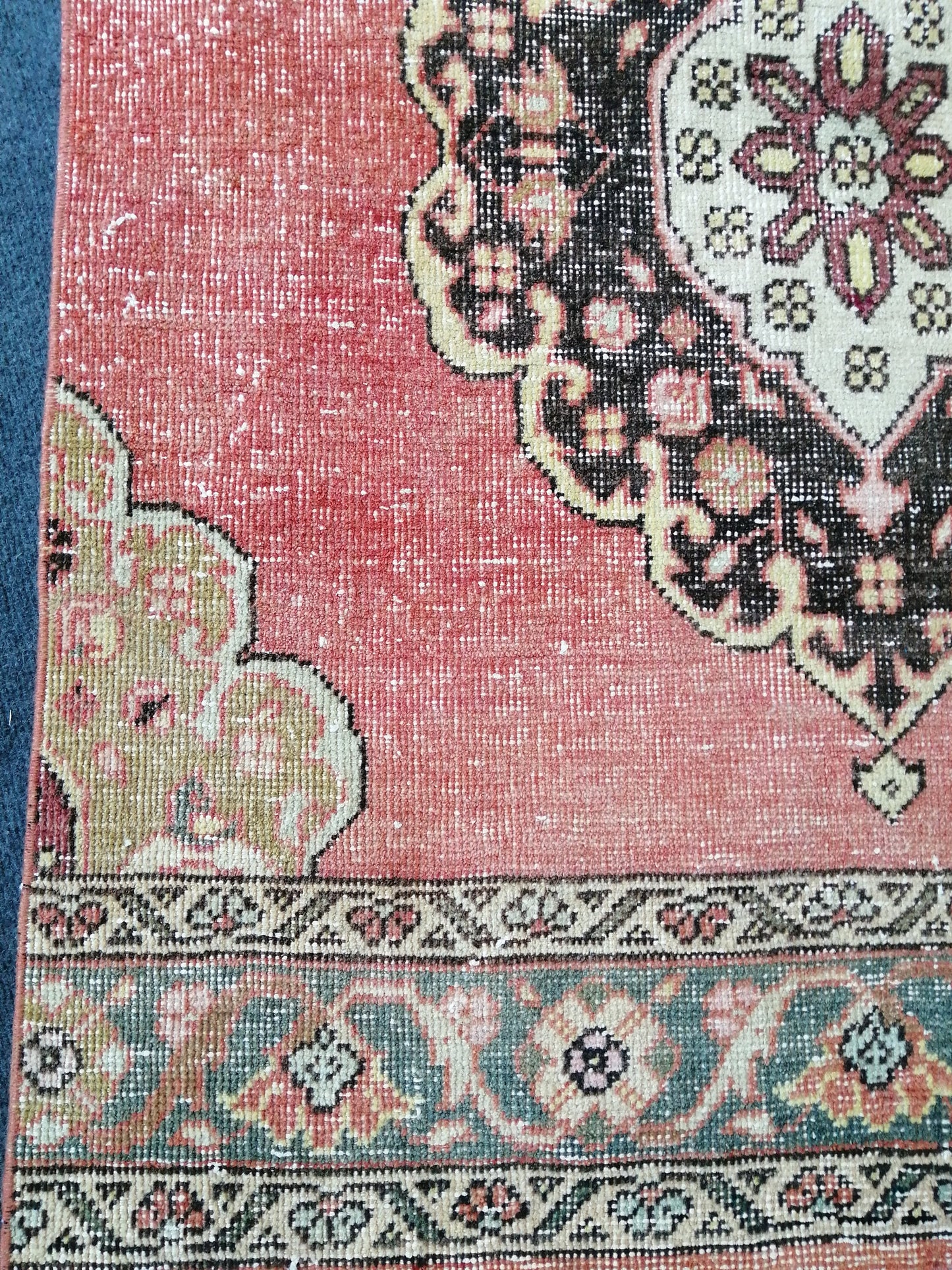 13 x 3 Turkish Runner Rug Oushak Runner Rug Vintage Runner Rug Hallway Runner Rug Kitchen Runner Rug Wool Runner Rug Wool Oushak Rug