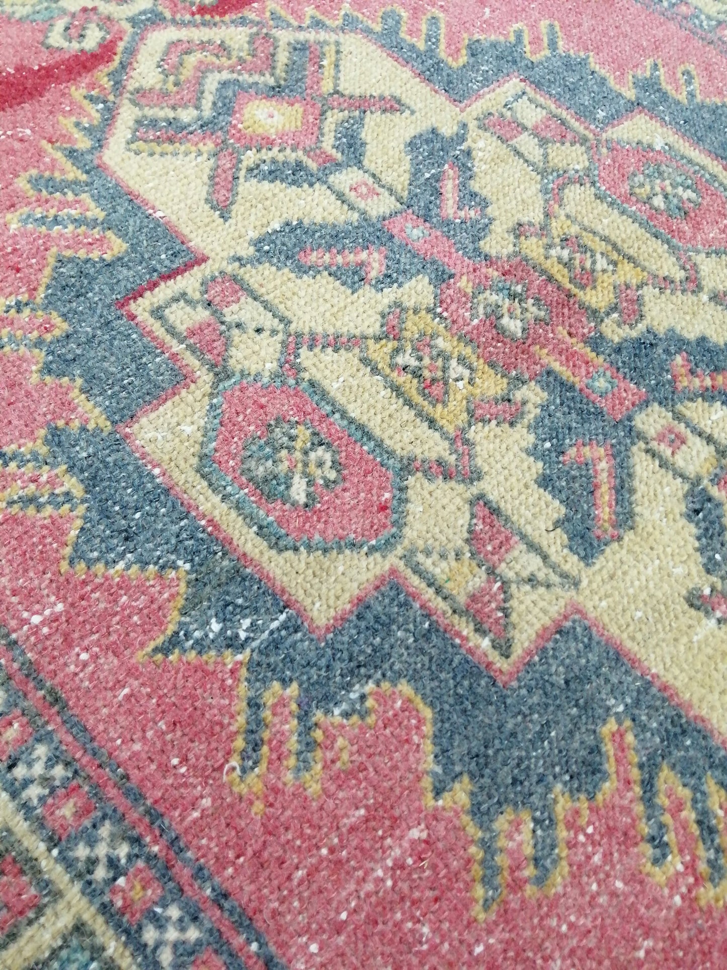 3x6 Rugs, Hand Made Rug, Oushak Rug, Rustic Rug, Boho Rug, Rug Runner, Muted Turkish Rug, Farmhouse Rug, Vintage Rug, Wool rug