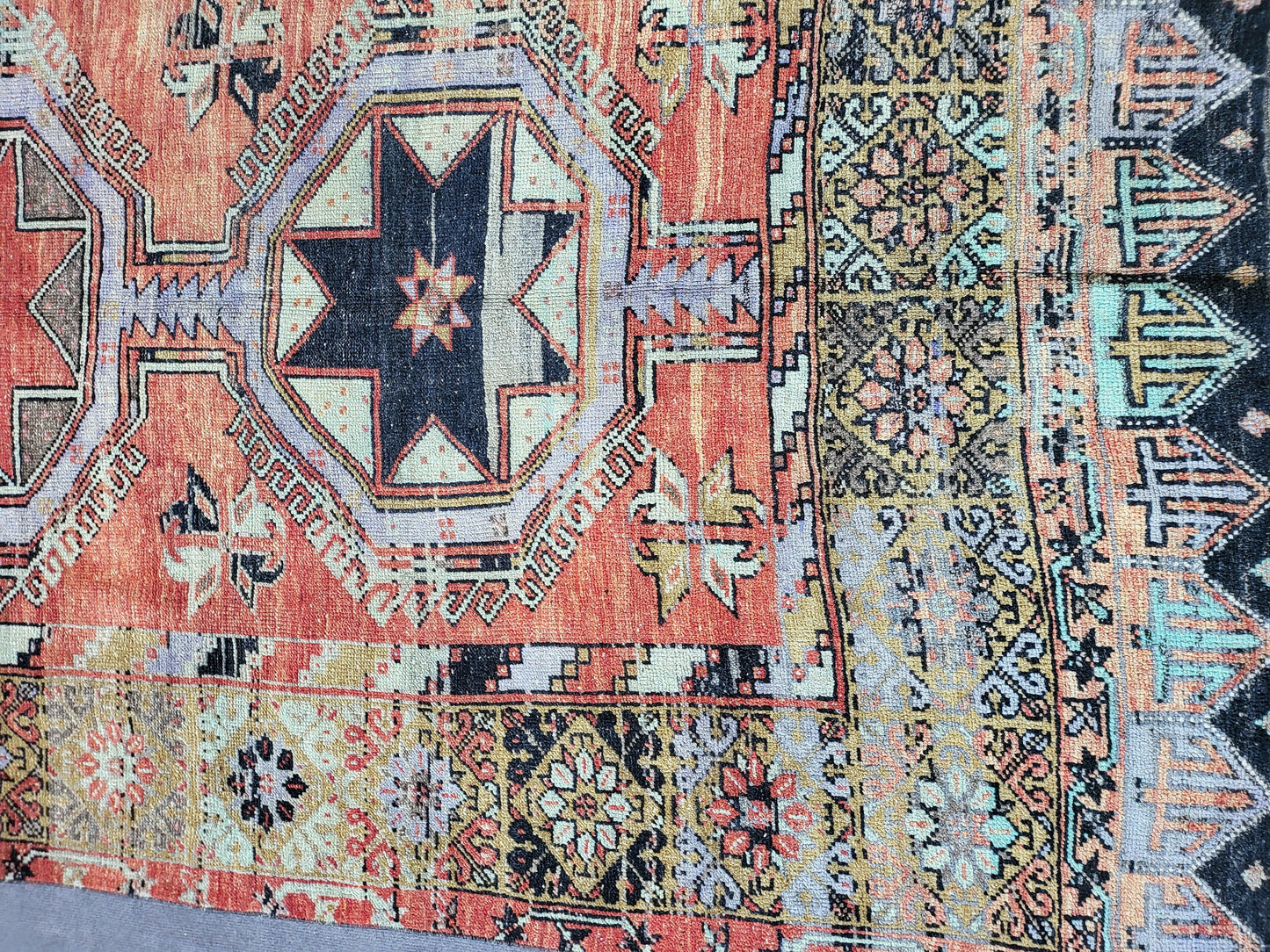 Turkish Runner Rug, Oushak 5x12 Runner Rug, Persian Runner Rug, Vintage Runner Rug, Handmade Runner Rug, Rustic Runner Rug