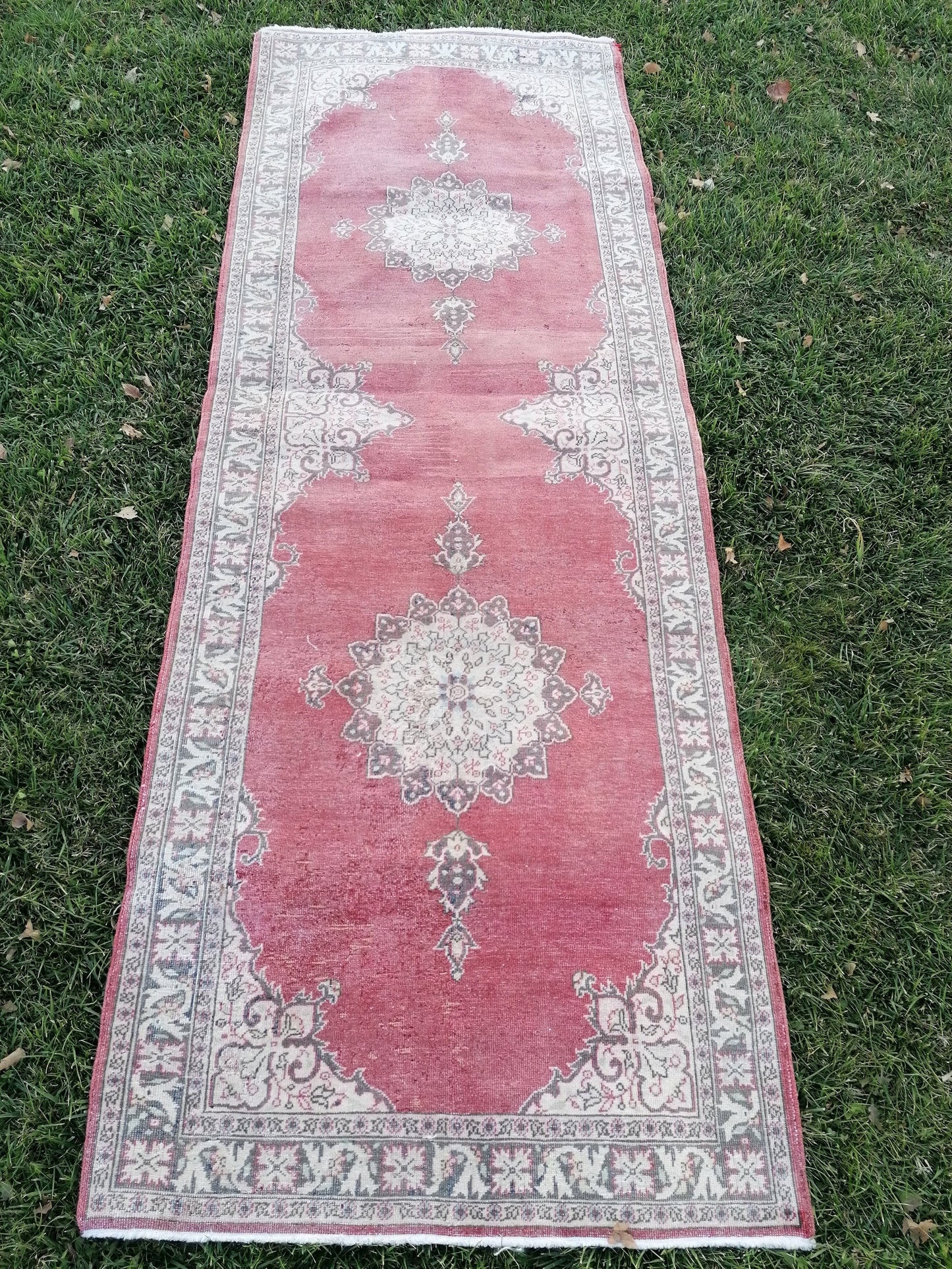 Runner rug,8'5x3' turkish runner rug, hallway runner rug,kitchen runner rug, vintage runner rug,oushak runner rug, runer,
