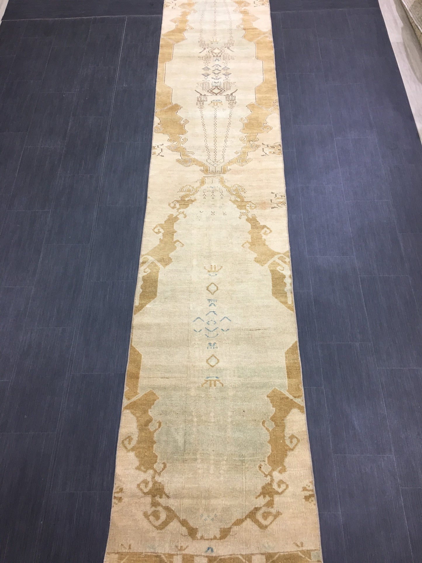 XL Wool Handmade Runner Rug 2.6 x 14 Long TURKISH Runner Rug Vintage Runner Rug Oriental Runner Rug Staircase Runner rug Hand Knotted Runner