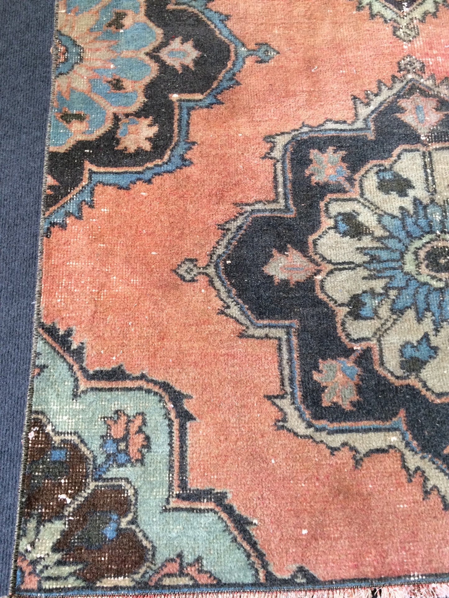 11.4 x 3.2 Turkish Runner Rug Vintage Runner Rug Hallway Runner Rug Oushak Runner Rug Kitchen Runner Rug Wool Runner Rug Wool Oushak Rug