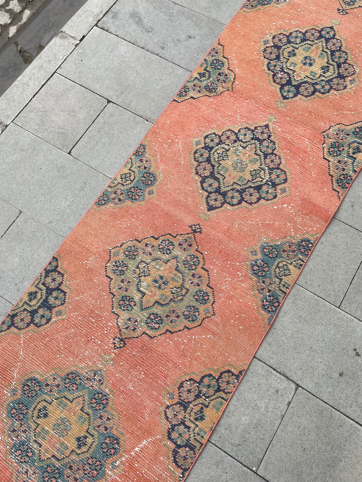 Extra Long OUSHAK Runner Very Long TURKISH Runner Rug 2.7 x 21 ft Vintage Runner Rug Vintage XL Oriental Runner Rug Staircase Runner rug