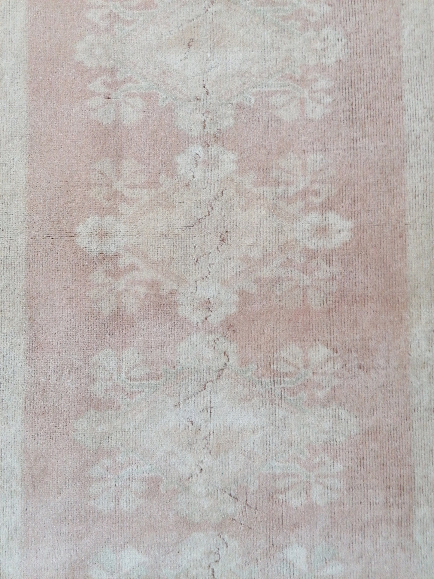 Oushak turkish rug, muted turkish rug,vintage pastel wool rug,kitchen rug, vintage unique hand made rug bohemian rug 5'2x7'2