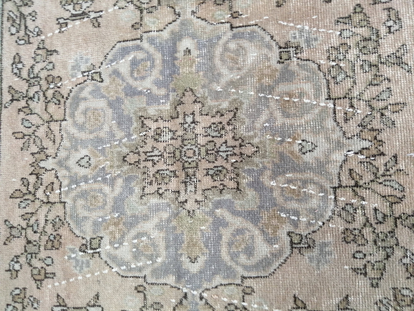 3.9 x 6.7 Rugs, Hand Made Rug, Oushak Rug, Rustic Rug, Bohemian Rug, Rug Runner, Turkish Rug, Farmhouse Rug, Vintage Rug, Wool rug