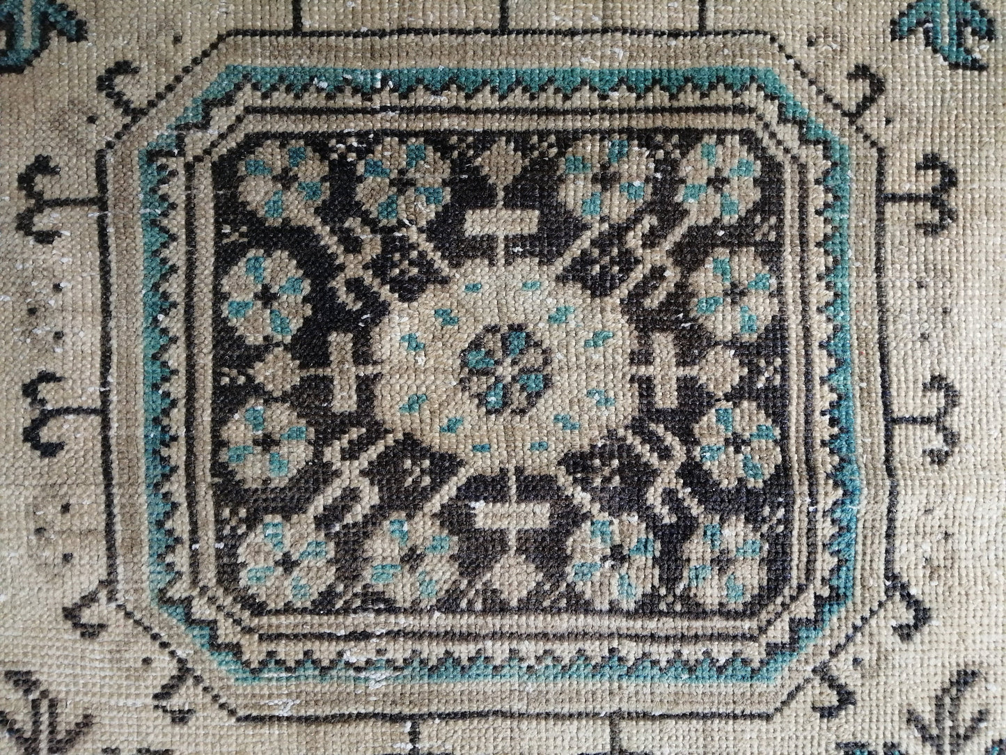 10.8 x 3 Oushak Runner Rug Turkish Runner Rug Vintage Runner Rug Hallway Runner Rug Kitchen Runner Rug Wool Runner Rug Wool Oushak Rug