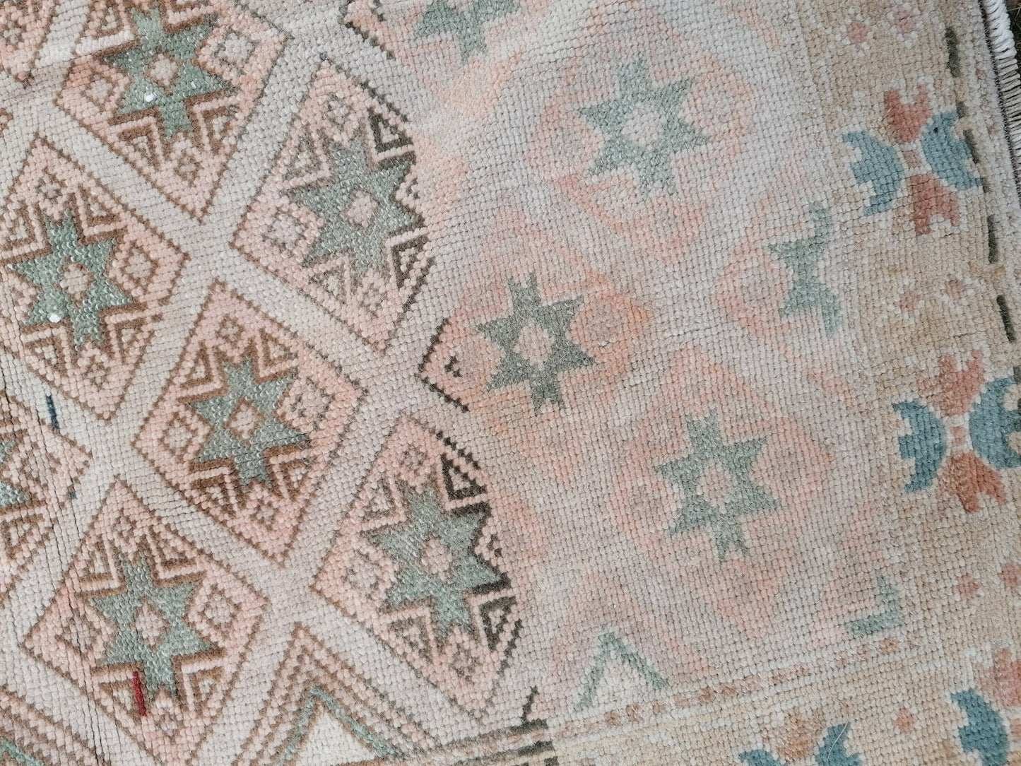 3.6 x 6.10 ft Vıntage rug, turkısh rug, wool handmade rug