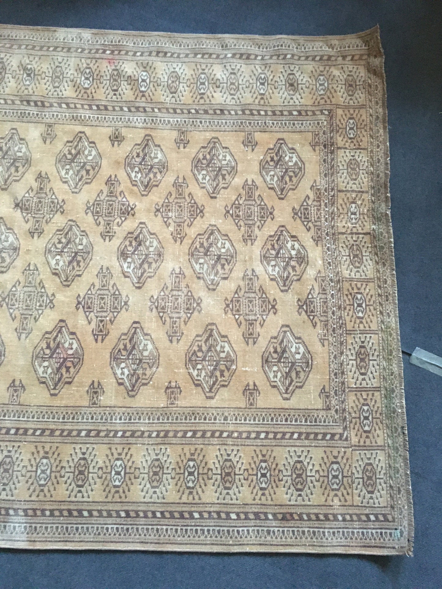 5x6 persian oversize area wool rug, oushak handmade lounge rug, distressed kitchen rug, bohemian living room rug, brown muted entryway rugs