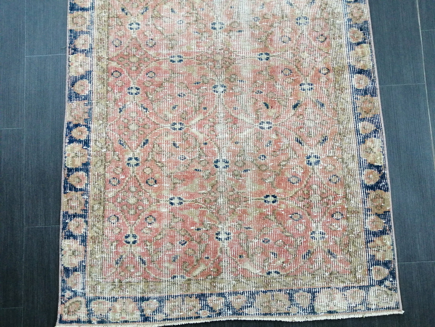 10.5 X 2.10 Oushak Runner Rug Turkish Runner Rug Vintage Runner Rug Hallway Runner Rug Kitchen Runner Rug Wool Runner Rug Wool Oushak Rug