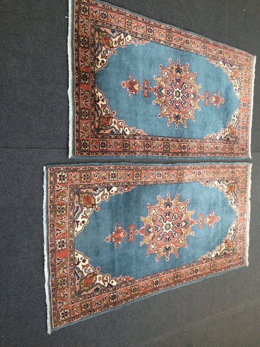 TWIN TURKISH Rug, Handmade Rug, Wool Oushak Rug, Farmhouse Rug