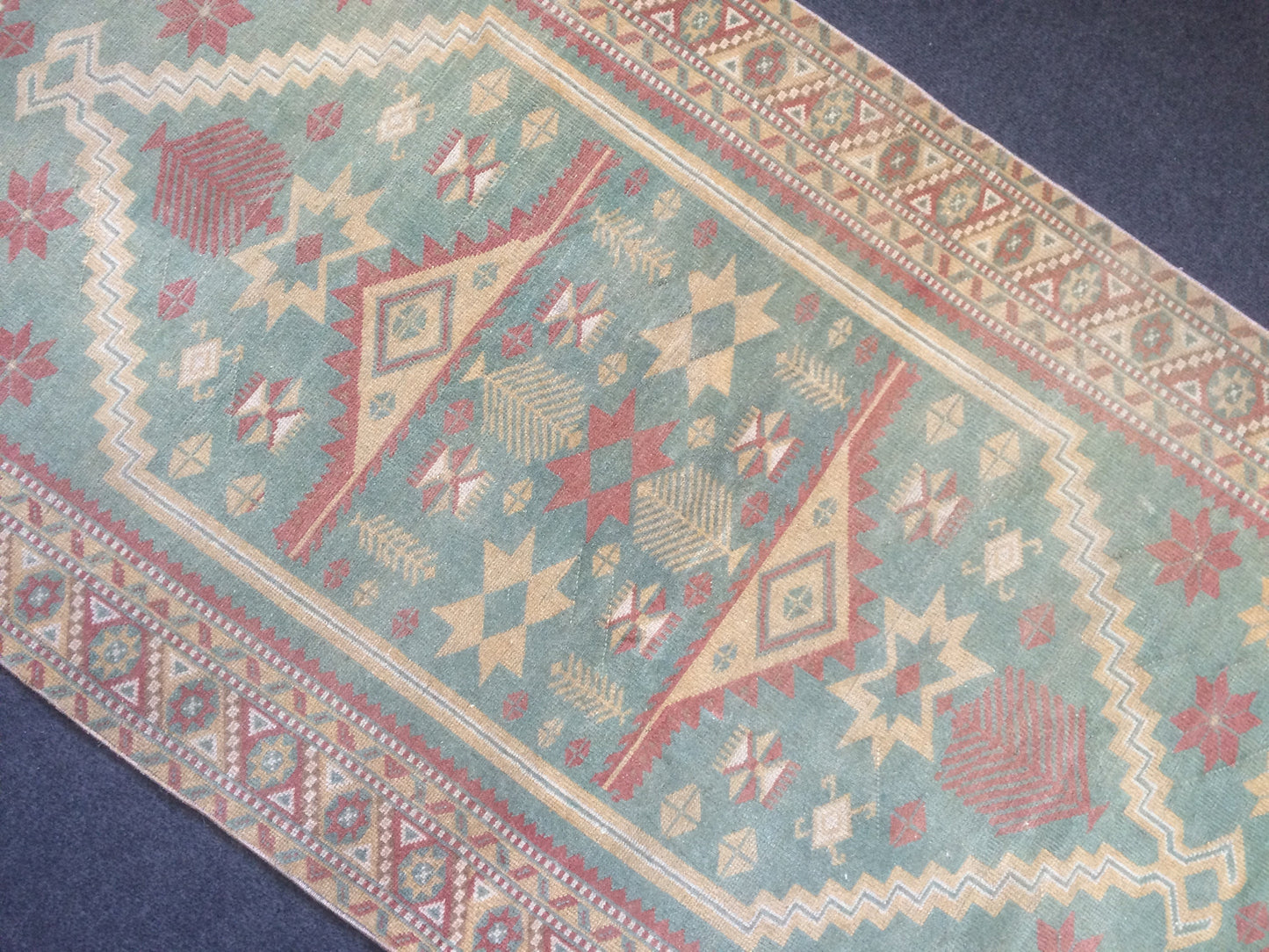 Turkish Rug, Oushak Rug, Rustic Oushak Rug, Wool Rugs, Farmhouse Rug, Vintage Rug, Minimalist Rug, Hand Made Rug