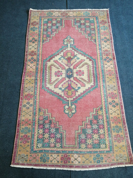 6.2 x 3.5 Rugs, Hand Made Rug, Oushak Rug, Rustic Rug, Turkish Rug, Farmhouse Rug, Vintage Rug, Wool rug