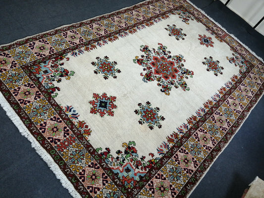 6.5 x 9.8 OUSHAK RUG TURKISH Oushak Rug Vintage Oriental Rug Vintage Persian Rug Rug Persian Rug Hand Made Rugs Vintage Turkish Rug