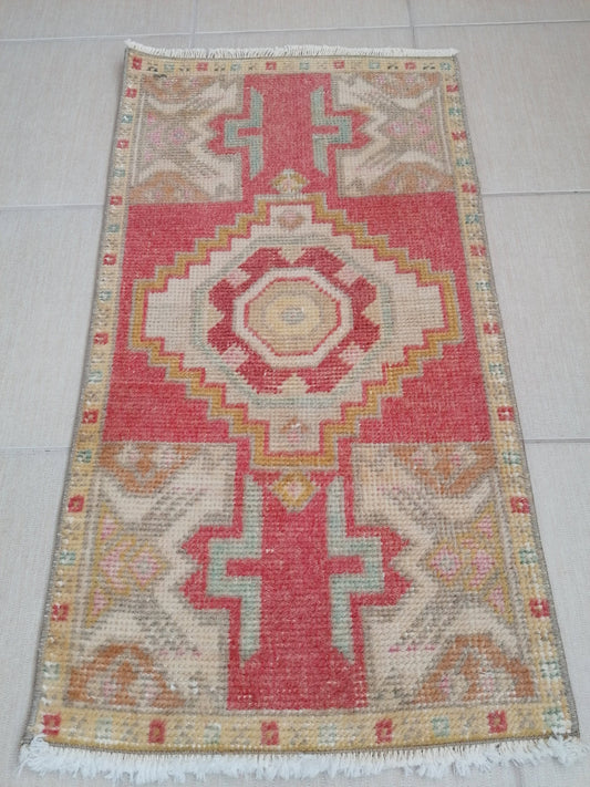 1.7 x 2 10 Turkish rug, vintage rug, hand made rug, anatolıan wool rug