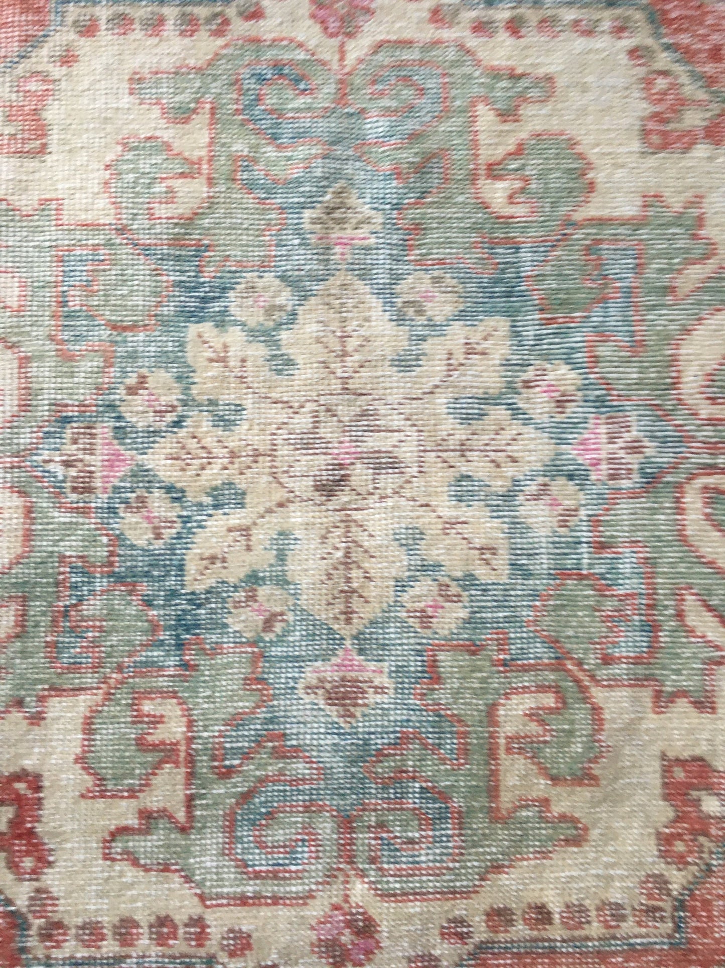 3 x 7 feet destroyed handmade runner rug, vintage red bathroom runner,