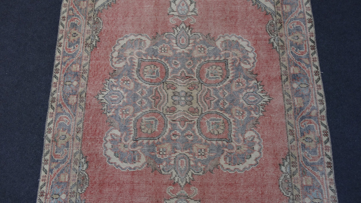 45 x 82 inches Oushak rug, vintage rug, vintage oushak rug, turkish rug