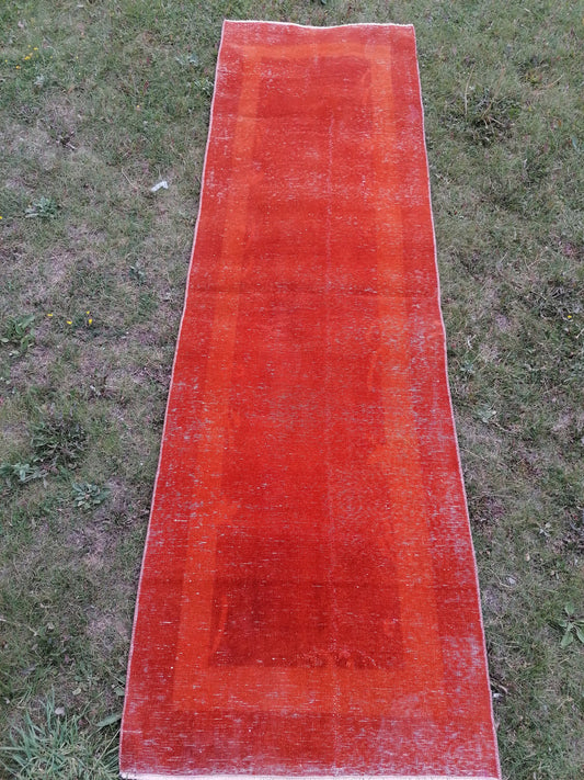 Turkısh rug, vıntage rug, vıntage turkısh rug, hand made rug,wool rug 7'10x2'4 feet