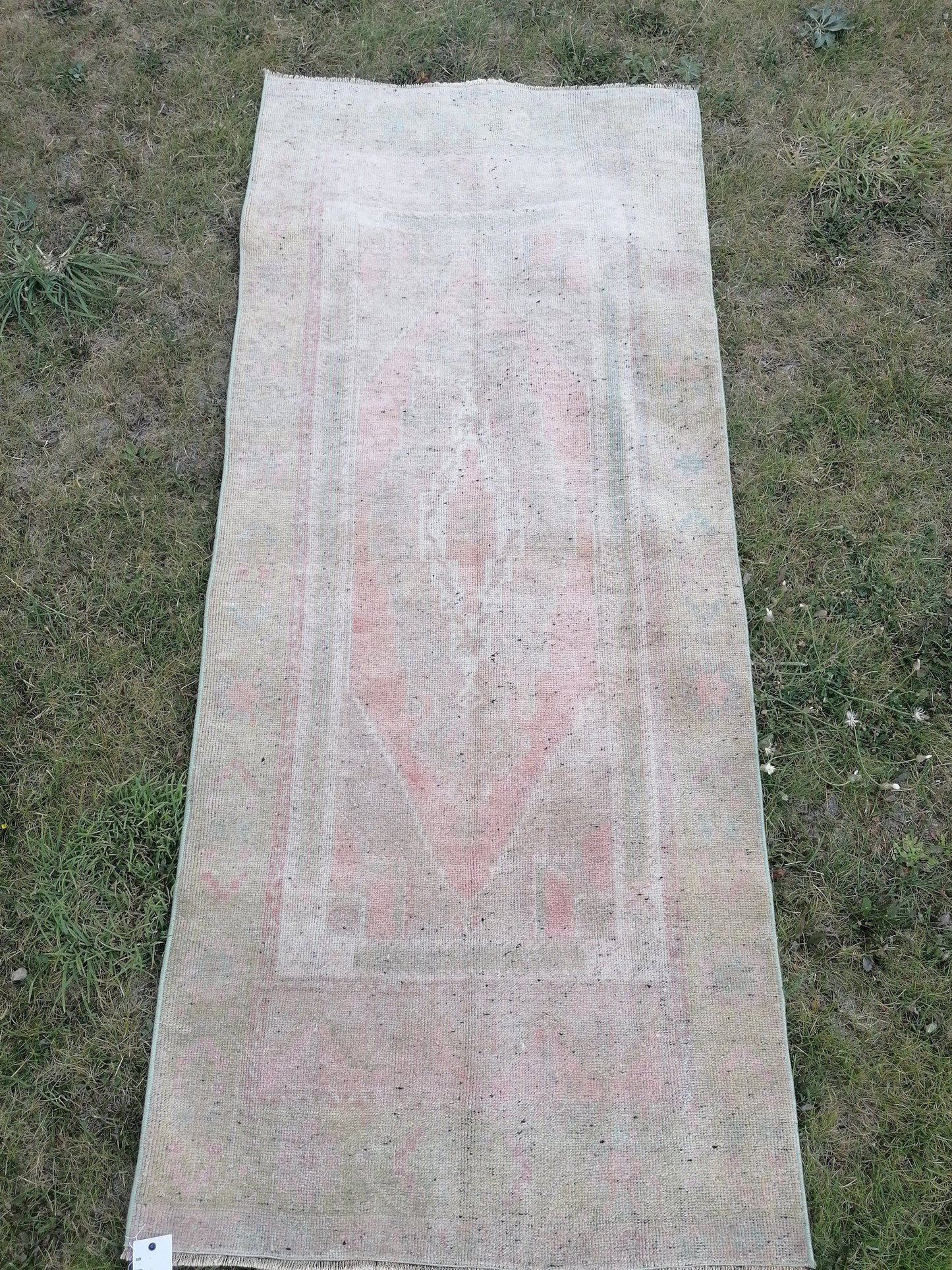 2.8 x 6.7 Runner rug, vintage runner, turkish runner rug, wool hand made rug