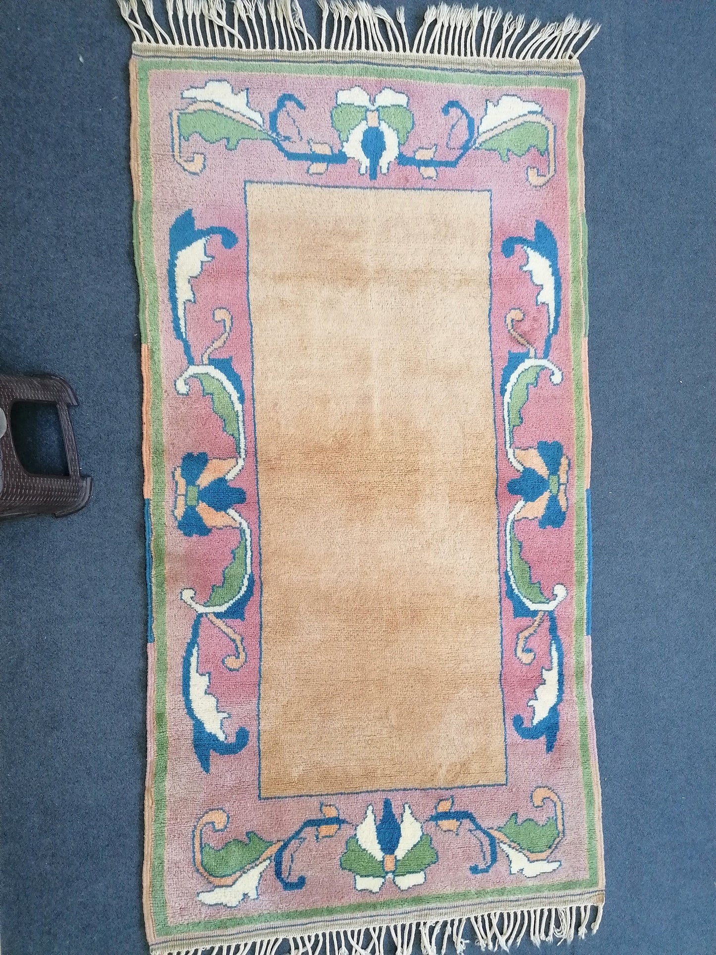 4 x 7 vintage turkish rug, are wool rug, Handmade rug