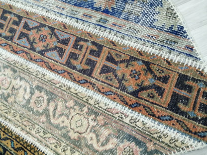 Patchwork Rugs, Hand Made Rug, Oushak Rug, Rustic Rug, Bohemian Rug, Rug Runner, Turkish Rug, Farmhouse Rug, Vintage Rug, Wool rug