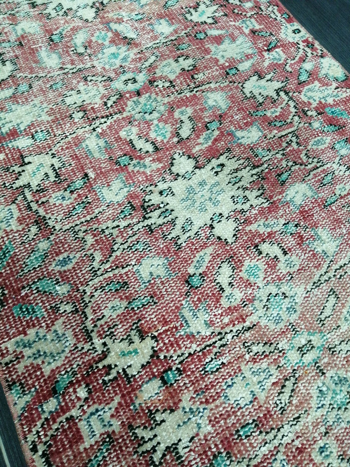 10.6 X 2.5 Distressed Runner Rug Turkish Runner Rug Vintage Runner Rug Hallway Runner Rug Kitchen Runner Rug Oriental Runner Rug Oushak Rug