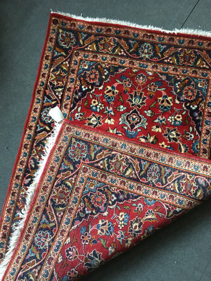 3x5 new turkish handmade rug, wool on wool blue soft vintage bedroom rug, living room floor medium rug, laundry area rug, kitchen middle rug