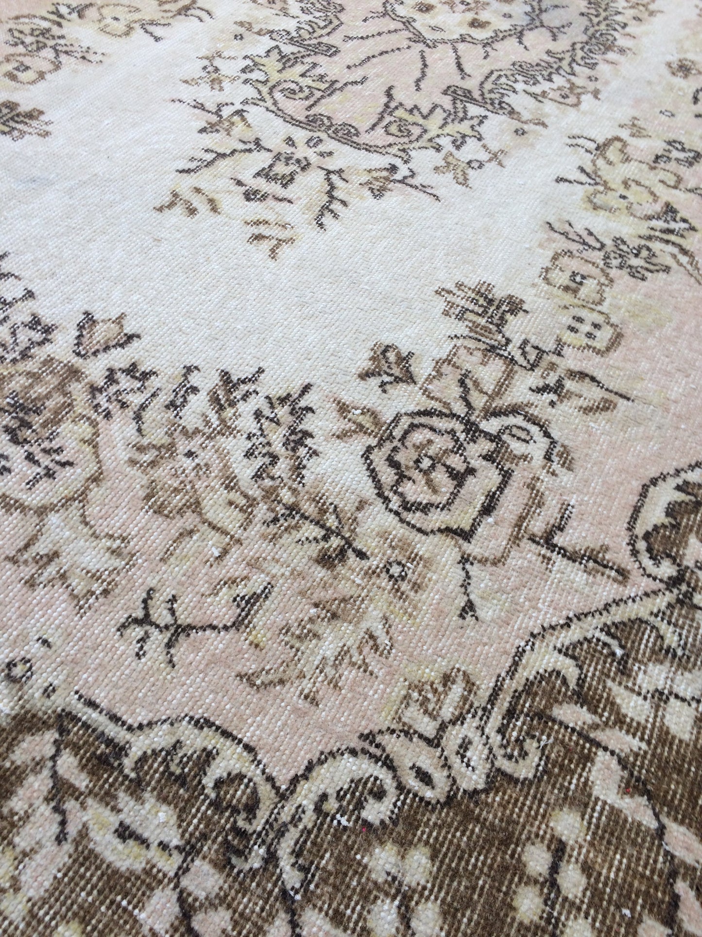 Oushak Runner Rug Turkish Runner Rug Vintage Runner Rug Hallway Runner Rug Kitchen Runner Rug Wool Runner Rug Wool Oushak Rug