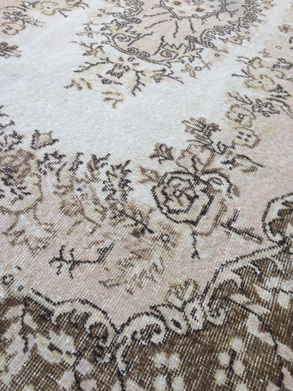 Oushak Runner Rug Turkish Runner Rug Vintage Runner Rug Hallway Runner Rug Kitchen Runner Rug Wool Runner Rug Wool Oushak Rug