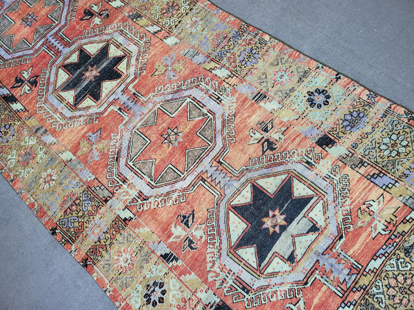 Turkish Runner Rug, Oushak 5x12 Runner Rug, Persian Runner Rug, Vintage  Runner Rug, Handmade Runner Rug,  Rustic Runner Rug