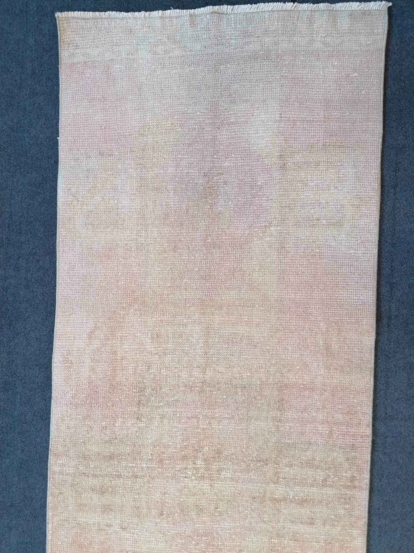 Turkish runner rug, vintage runner  11'7x2'7