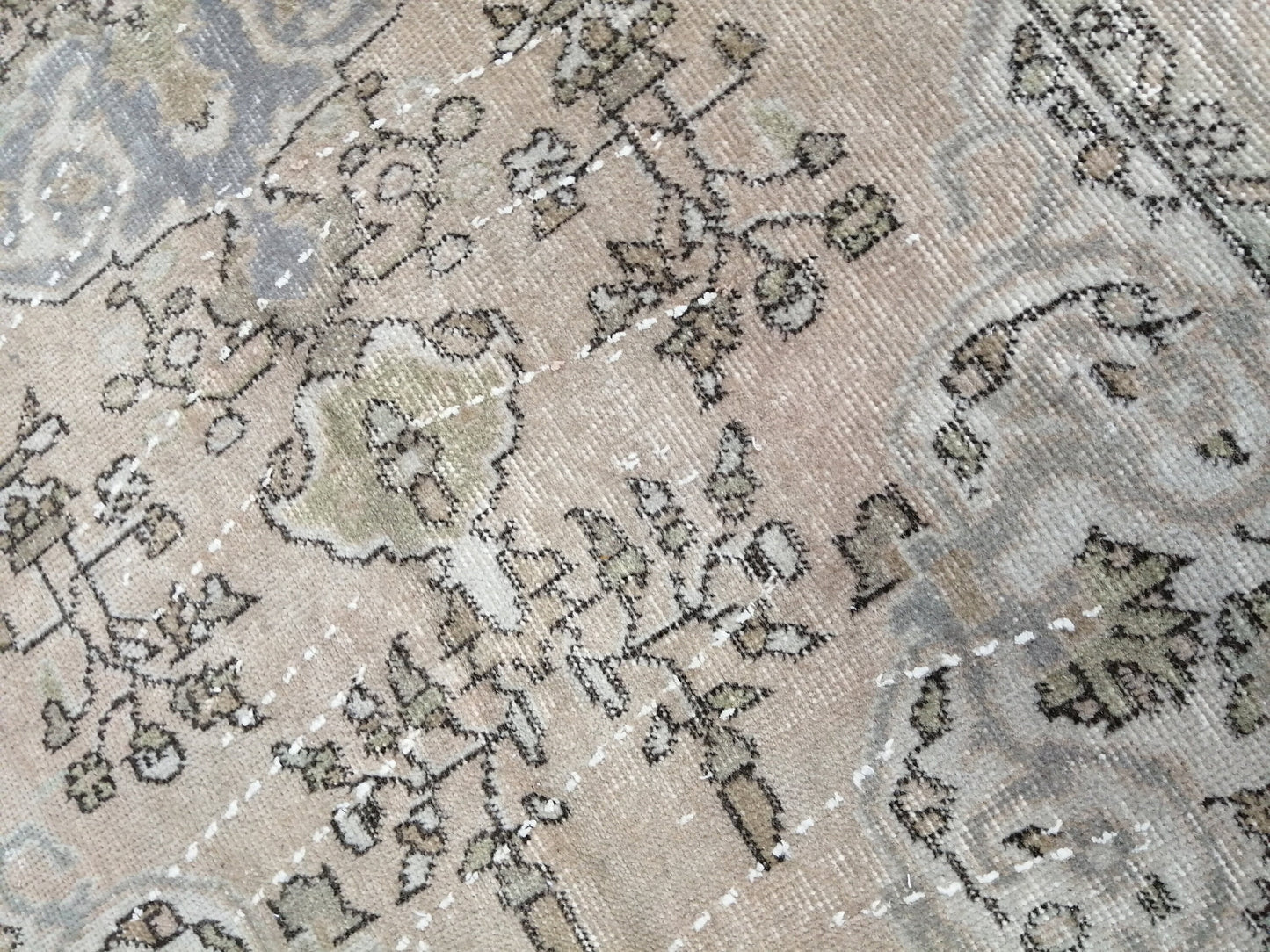 3.9 x 6.7 Rugs, Hand Made Rug, Oushak Rug, Rustic Rug, Bohemian Rug, Rug Runner, Turkish Rug, Farmhouse Rug, Vintage Rug, Wool rug