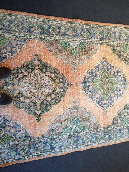 14 x 5 ft Runner Turkish Runner Rug Vintage Rug Hand Made Oushak Rug Wool Rugs