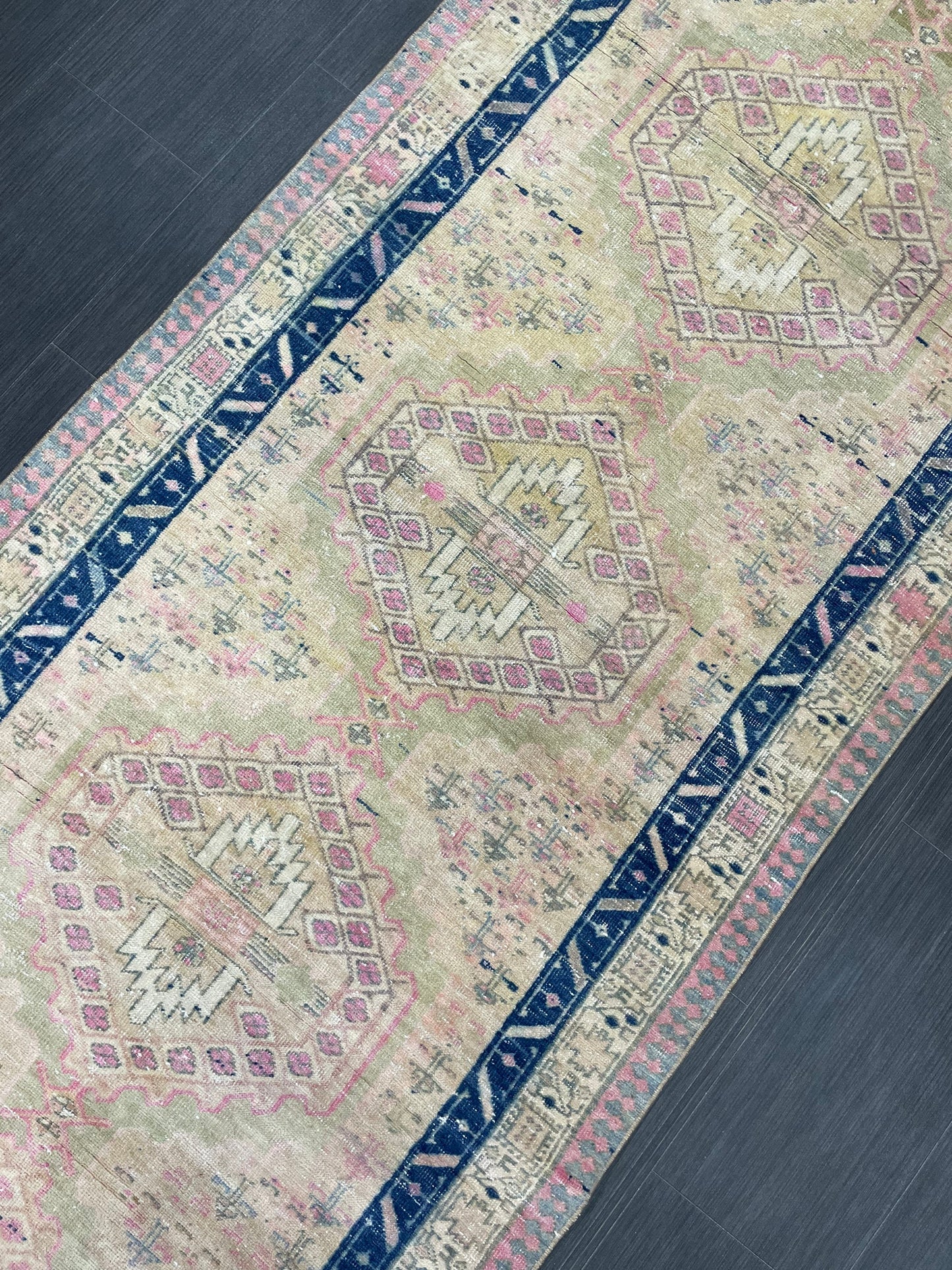 Vintage Persian Runner 3.4 x 10.6 Rug Turkish Runner Rug Handmade Runner Staircase Runner Kitchen Runner Rug Wool Runner Rug Oriental Runner