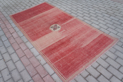 Rugs, Oushak Rug, 3.8 x 7.5 Turkish Rugs,Bohemian Rug, Rug Runner, Turkish Rug , Farmhouse Rug, Vintage Rug, Minimalist Rug, Hand Made Rug