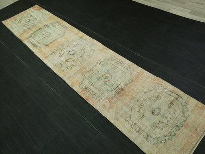 10 X 2.2 Oushak Runner Rug Turkish Runner Rug Vintage Runner Rug Hallway Runner Kitchen Runner Rug Wool Runner Rug Wool Oushak Rug 2.2x10