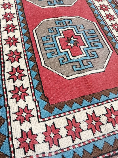 XL Turkish Runner Rug 2.8 x 13 Vintage Runner Rug Hallway Runner Rug Kitchen Runner Rug Staircase l Runner Rug Extra Long Oushak Runner