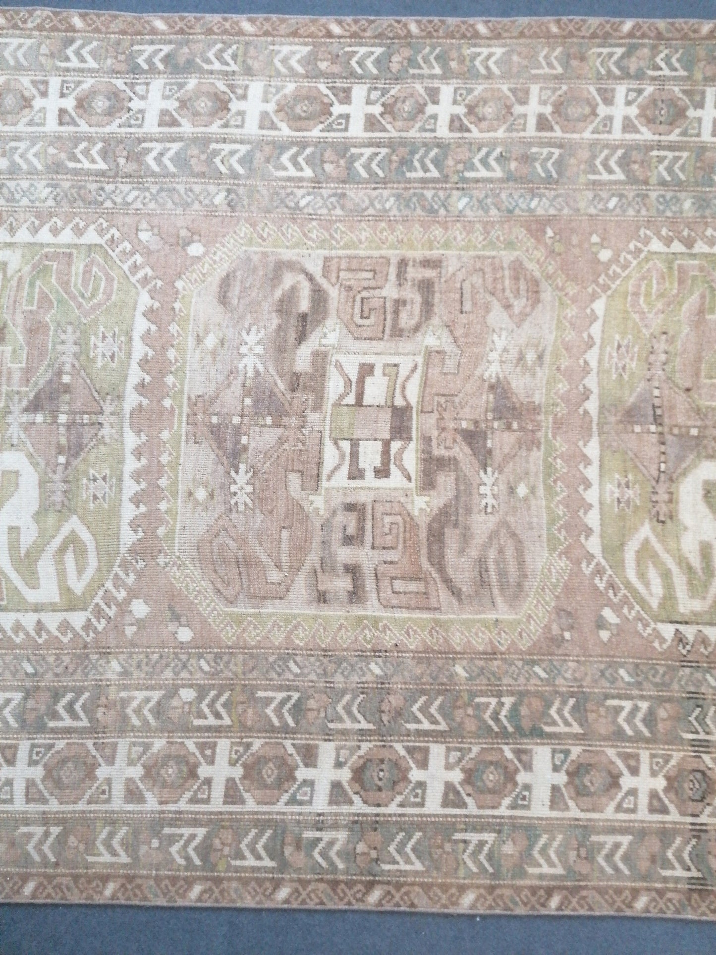 Oushak rug vintage oushak rug unique hand made 8'4x5'