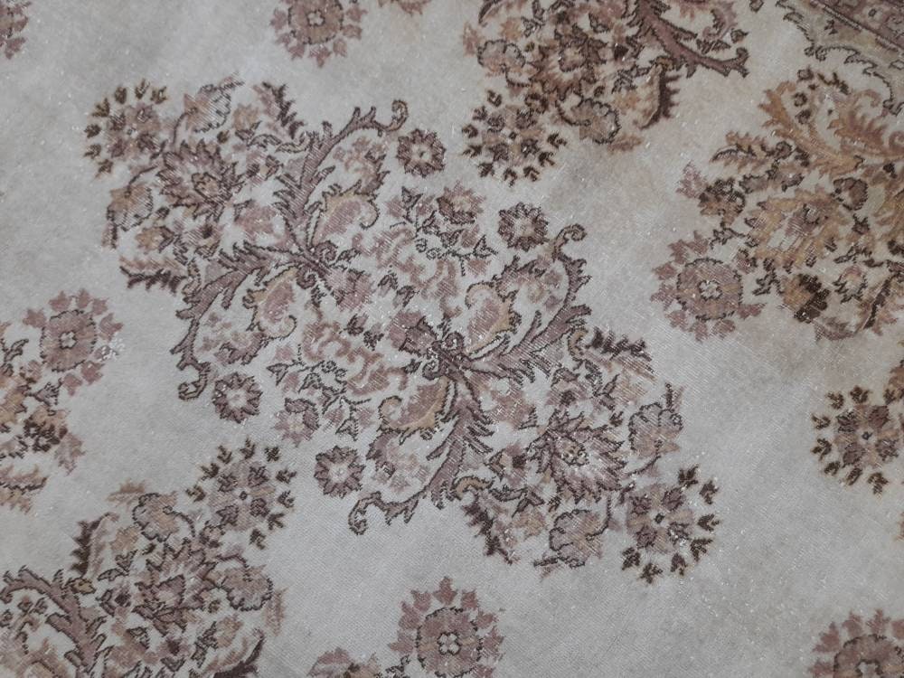 6.2 x 9.8 Oushak Runner Rug Turkish Runner Rug Vintage Runner Rug Hallway Runner Rug Kitchen Runner Rug Wool Runner Rug Wool 6x10 Rug