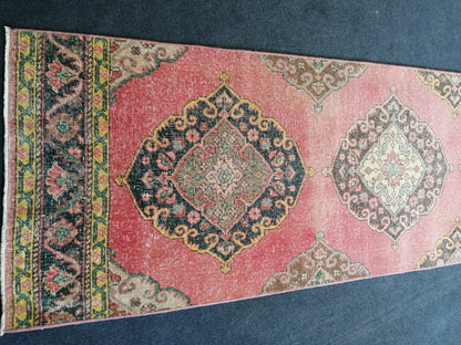 13.5x2.8 Oushak Runner Rug Turkish Runner Rug Vintage Runner Rug Hallway Runner Rug Kitchen Runner Rug Wool Runner Rug Wool Oushak Rug