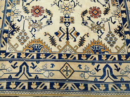 Oriental RUG 9 x 12 Oushak Rug  Blue Persian Rug Navy Vintage Rug 9x12 Oushak Rugs Antique Turkish Rug Muted  Quality Turkish room Rug