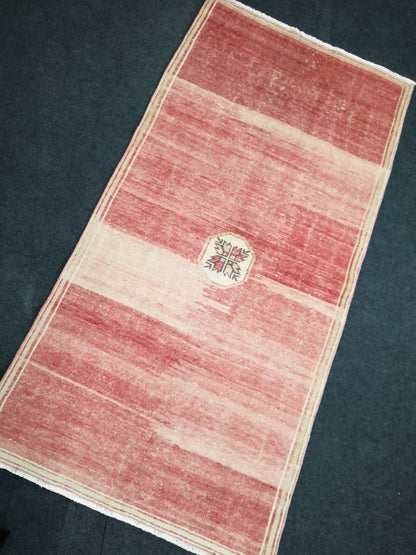 Rugs, Oushak Rug, 3.8 x 7.5 Turkish Rugs,Bohemian Rug, Rug Runner, Turkish Rug , Farmhouse Rug, Vintage Rug, Minimalist Rug, Hand Made Rug