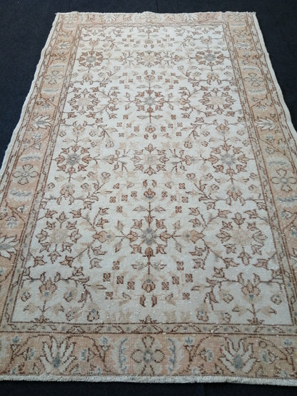 6.3 X 3.11 Oushak Runner Rug Turkish Runner Rug Vintage Runner Rug Hallway Runner Rug Kitchen Runner Rug Wool Runner Rug Muted Oushak Rug