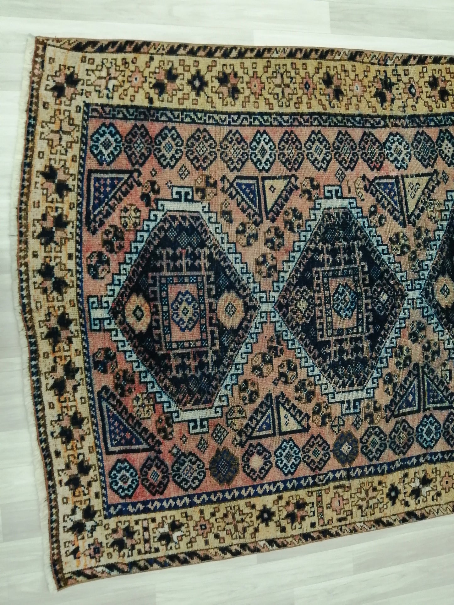 5 x 11.5 Kurdish Runner Rugs, Hand Made Rug Oushak Rug, Rustic Rug Persian Rug, Rug Runner Turkish Rug Hand Knotted Vintage Rug, Wool rug