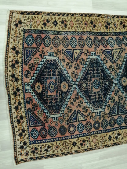 5 x 11.5 Kurdish Runner Rugs, Hand Made Rug Oushak Rug, Rustic Rug Persian Rug, Rug Runner Turkish Rug Hand Knotted Vintage Rug, Wool rug