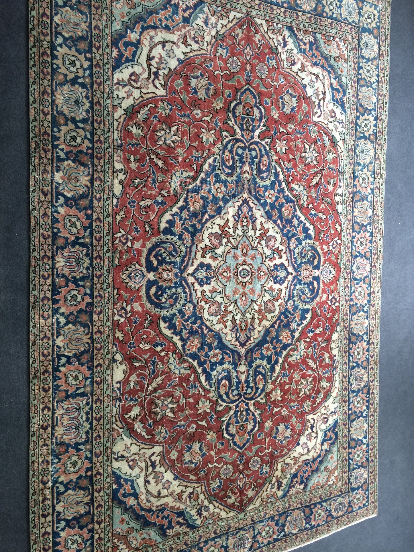 10 X 6.6 Persian RUG Oushak Rug Vintage Rug Vintage Persian Wool Oushak Rug Hand Made Rugs 7x10 Vintage Turkish Rug Oriental Rug