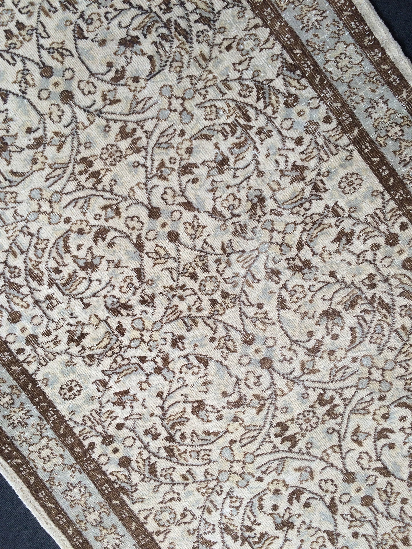 Vintage Rug, Vintage Turkish Rug, Living Room Rug, Oushak Rug,Handmade Rug, Hand Knotted Rug, Farmhouse Muted Rug, Wool Rugs