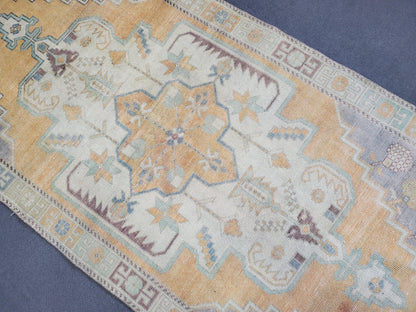 Vintage Rug, Handmade 4 x 8.4 Rug, Oushak Rug, Turkish Rug, Persian Rug, Vintage Rug, Wool rug, Oriental Rug